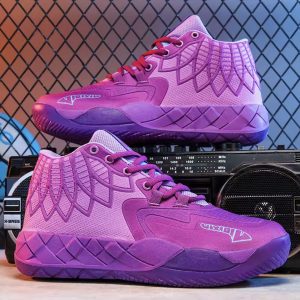 🏀 Brand Purple Men’s Basketball Shoes 2025 – High-Top Performance Sneakers